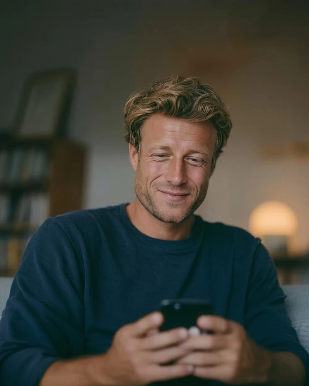 InstaRx patient checking in on their phone at home