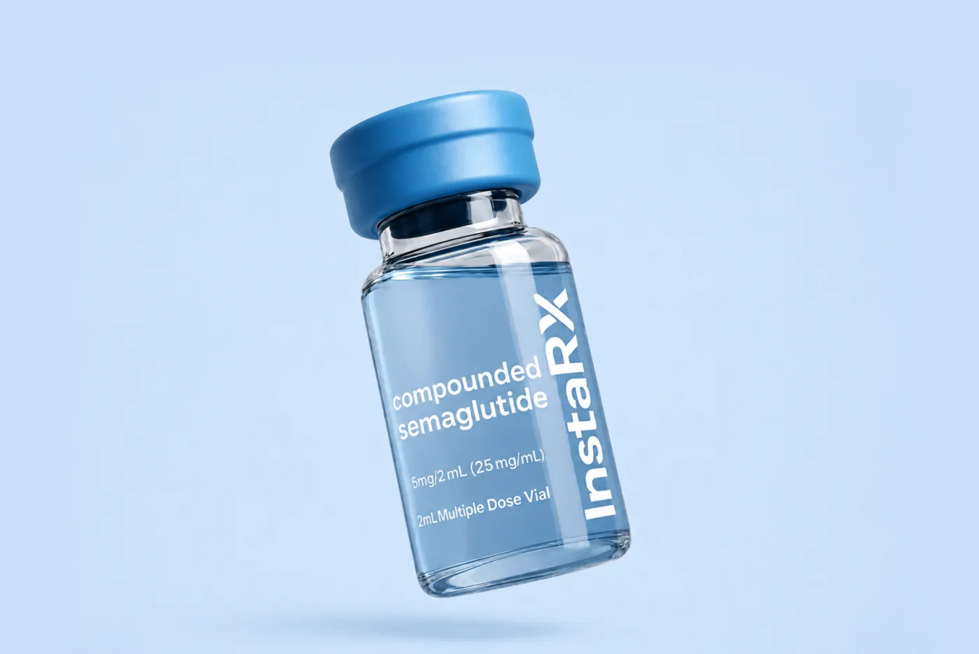 InstaRx compounded semaglutide vial
